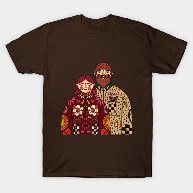 Couple Goals T-Shirt by NICHOLACOWDERYILLUSTRATIONS 